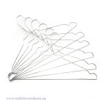 CAJA PERCHAS ALAMBRE 42cm/2,10/500uds