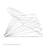 CAJA PERCHAS ALAMBRE 42cm/2,30/500uds