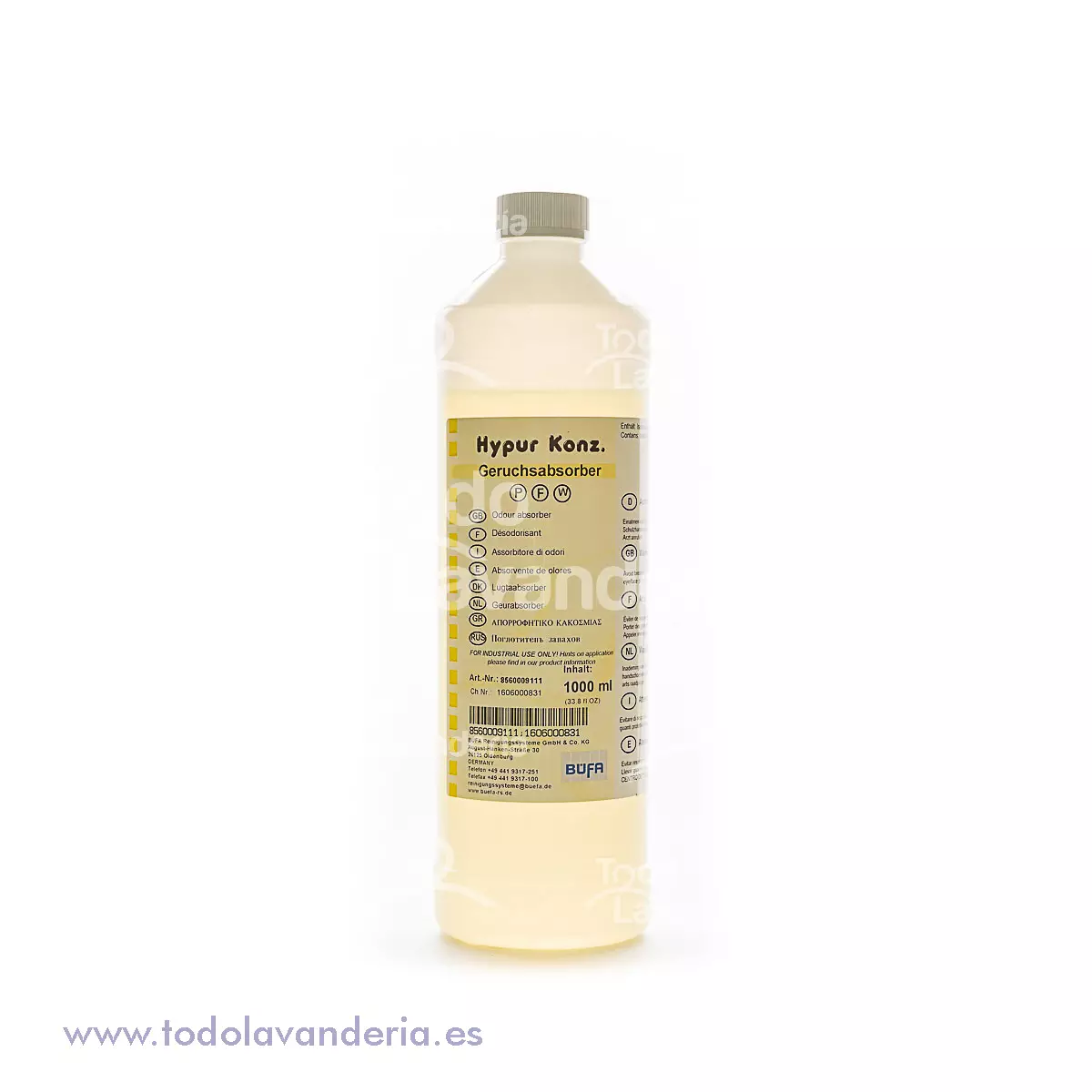 DESINFECTANTE CONCENTRADO HYPUR - 1 LT