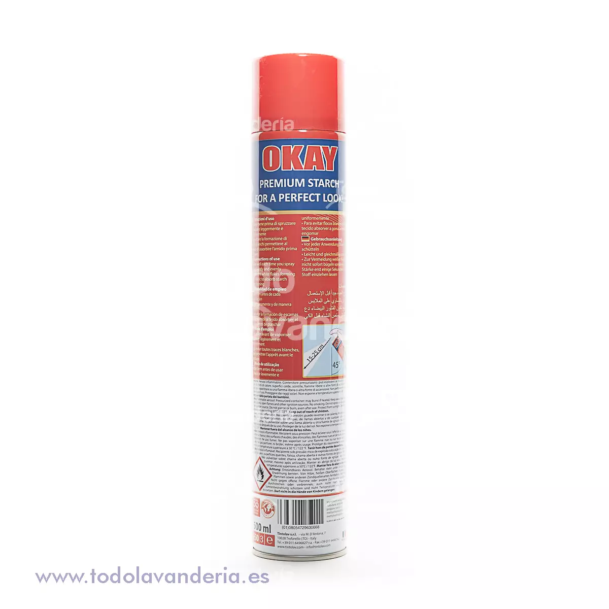 SPRAY APRESTO PERFUMADO OKAY 500ml