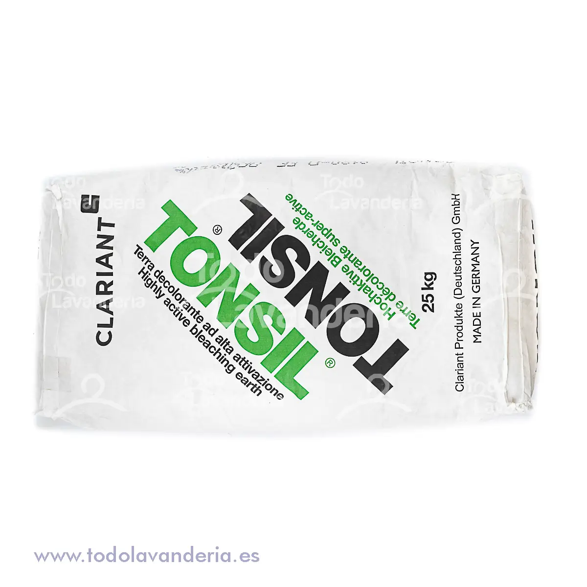 SACO DE POLVO TONSIL - 25 KG(SOLVEN CLEAN)