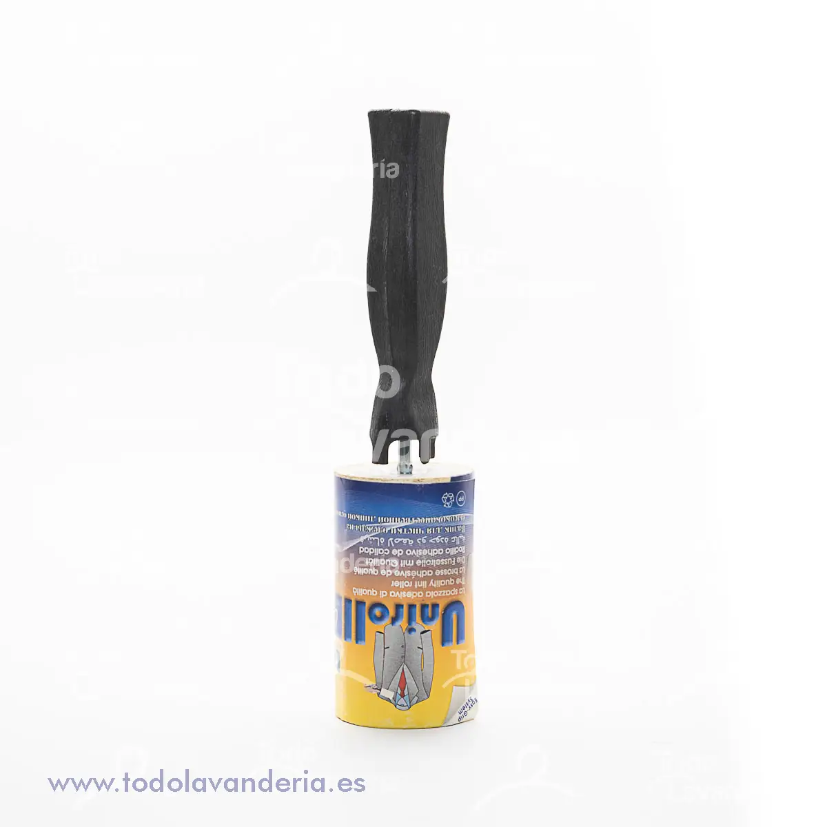CEPILLO PARA ACABADO QUITAPELUSAS PROFESIONAL NEGRO C/MANGO