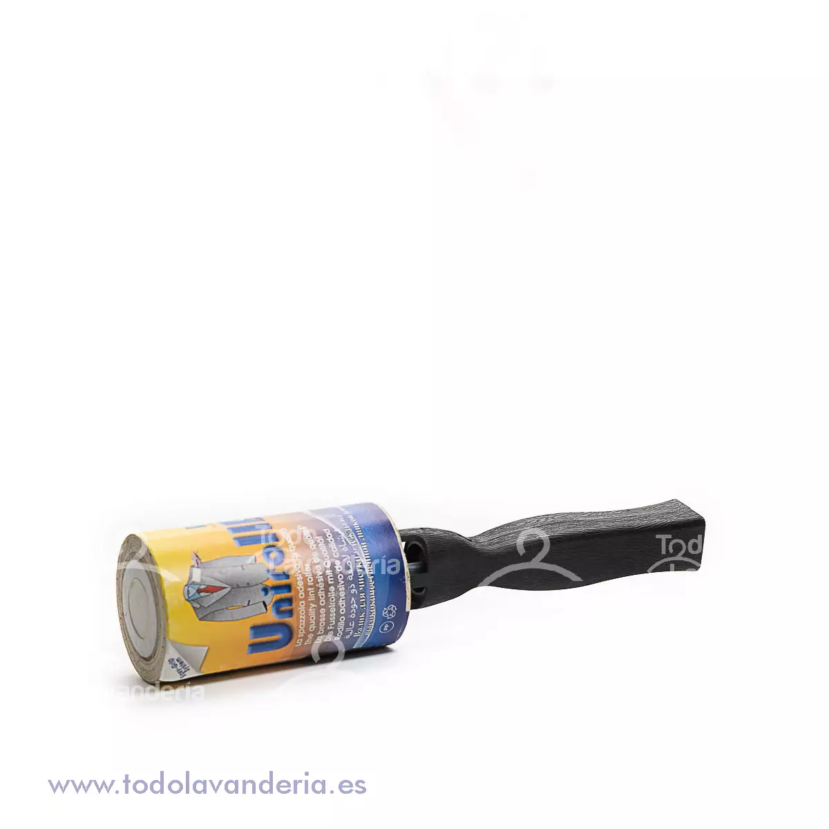 CEPILLO PARA ACABADO QUITAPELUSAS PROFESIONAL NEGRO C/MANGO