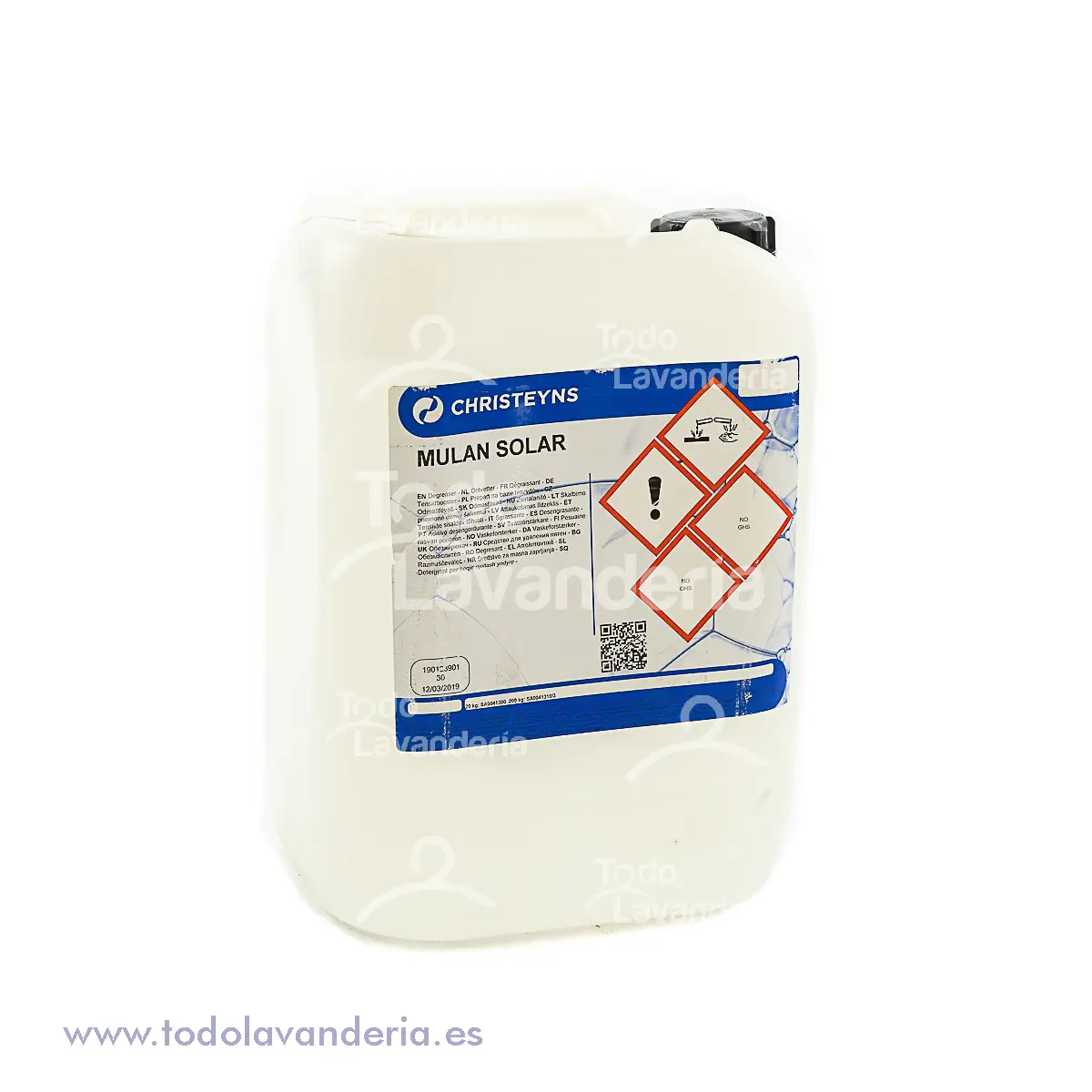DESENGRASANTE MULAN  SOLAR- 20 KG